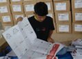 Usai Diterima, KPU Padang Mulai Lipat 3,4 Juta lebih Surat Suara