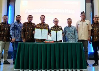 Kolaborasi Telkomsel dan Unand dalam membangun ecosystem digital. (dok. istimewa)