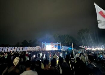 Konser 'Prabowo-Gibran' di Payakumbuh Pecah, Belasan Ribu Orang Hadir 7 Suasana konser Prabowo-Gibran di Payakumbuh. (dok. istimewa)