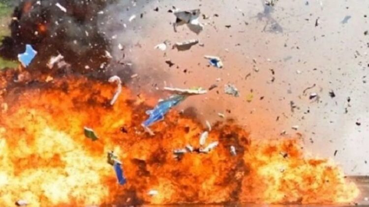 ilustrasi - Ledakan. (ANTARA/Ardika/am.)