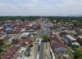 Ibu Kota dari Kabupaten Pasaman Barat, Simpang Empat. (Foto: Dok. Laman Pemkab Pasbar)