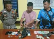 Seorang Pemuda di Pasaman Barat Diringkus Polisi Karena Edarkan Sabu
