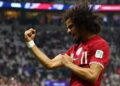 Selebrasi pemain Qatar Akram Afif. (dok. istimewa)