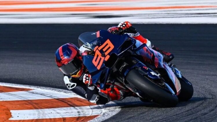 Arsip Foto - Marc Marquez saat melakoni sesi uji coba bersama Gresini Racing untuk MotoGP 2024 di Sirkuit RIcardo Tormo, Valencia, Spanyol, Selasa (28/11/2023). ANTARA/MotoGP/am.