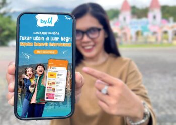 Hadiah Telko Lintas Batas. (dok. Telkomsel)