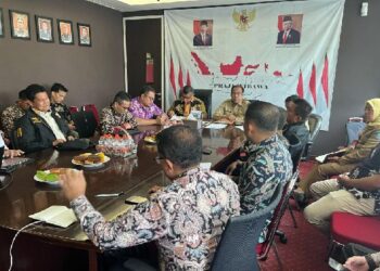 Rapat persiapan HUT Satpol PP 2024 di Kota Padang. (Foto: Dok. Adpim)