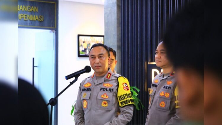 Kepala Divisi Humas Polri Irjen Pol Sandi Nugroho di Mabes Polri/ dok. Humas Polri.