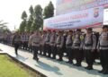 Amankan Pemilu 2024, 295 Personel Polres Pasbar Mulai Diterjunkan ke TPS