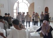 Turunkan 15 Personel, Polres Pasbar Kawal Perekapan Suara Pemilu di Tiap Kecamatan