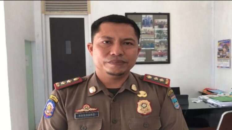 Pemkab Pasbar Imbau Masyarakat tak Lakukan Pembakaran saat Pembukaan Lahan 1 Sekretaris Satuan Polisi Pamong Praja dan Pemadam Kebakaran Pasaman Barat Handoko. ANTARA/Altas Maulana
