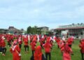 Yayasan Jantung Indonesia (YJI) Kota Padang ingin terus menggelorakan senam sehat dan menjaga warga Padang terhindar dari sakit jantung. (Foto: Dok. Prokopim)