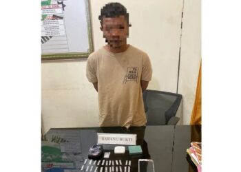 Edarkan Puluhan Paket Sabu, Seorang Pria di Agam Dibekuk Polisi