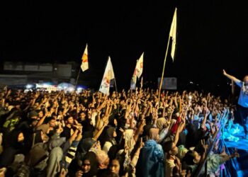 Kampanye Prabowo-Gibran di Solok disambut antusias. (dok. Tim AR)