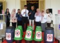 Semen Padang serahkan bantuan bak sampah untuk Pemprov Sumbar. (dok. Humas)