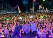 Konser Indonesia Maju Dihadiri Puluhan Ribu Orang, Andre Rosiade: Kabupaten Solok All in Prabowo-Gibran