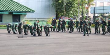 Lakukan Pengawasan, Tim Waslakgiat Permildas Kodiklat TNI AD Kunjungi Korem 032/Wbr