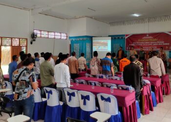 Doa lintas agama jelang Pemilu 2024 di Mentawai. (dok. istimewa)