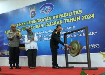 Pelatihan kapabilitas APIP Polda Sumbar dan jajaran. (dok. Humas)
