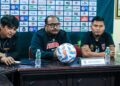 Prematch press conference laga Semen Padang FC vs Malut United. (dok. istimewa)