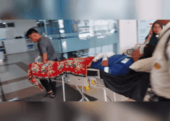 Salah satu korban diduga ledakan yang terjadi di Kompleks PT Semen Padang pada Selasa (20/2/2024) siang. (Foto: Dok. Istimewa)