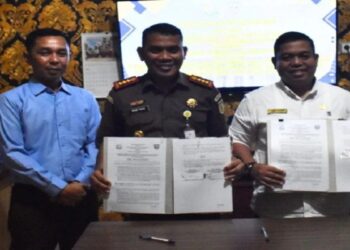 Cegah Penyimpangan Keuangan, Tiga Instansi Ini Kerja Sama Bantuan Hukum dengan Kejari Pasbar