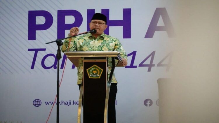 Direktur Pelayanan Haji Dalam Negeri Direktorat Jenderal Penyelenggaraan Haji dan Umrah Kementerian Agama, Saiful Mujab. (Foto: Dok. Kemenag)