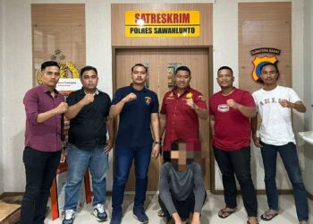 Polres Sawahlunto ringkus pelaku pencabulan. (dok. istimewa)