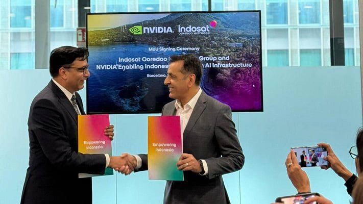 IOH Gandeng NVIDIA Ciptakan Infrastruktur AI di Indonesia jadi Berdaulat 1 Indosaat Ooredoo Hutchison menggandeng NVIDIA dalam kolaborasi pengembangan AI Cloud di Indonesia. (Foto: Dok. IOH)