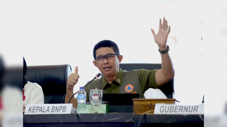 Kepala BNPB Tekankan Percepatan Penanganan Darurat Banjir-Longsor, Ini Hal yang Mesti segera Dilakukan Pemda di Sumbar 1 Kepala BNPB Letjen TNI Suharyanto. (Foto: Dok. Diskominfotik Sumbar)