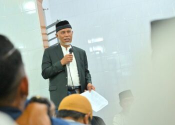 Jelang Pilkada 2024, ASN Pemprov Sumbar Diingatkan Bijak Bermedsos 11 Gubernur Sumbar, Mahyeldi. (Foto: Dok. Adpim)