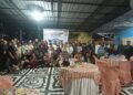 Berbuka bersama dengan anak panti asuhan yang digagas IMBI-MBI Sumbar, One Percent dan Pertugal pada Minggu (24/3/2024) malam. (Foto: Dok. Radarsumbar.com)