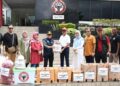 Bantuan Kemanusiaan untuk Pessel, Semen Padang Kirim Bahan Makanan untuk Dapur Umum 2 Bantuan semen padang untuk bencana di Pessel. (dok. Humas)