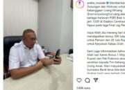 Semen Padang FC akan Dapat Kucuran Dana Rp70 Miliar untuk Arungi Liga 1