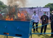 Hasil Tangkapan 4 Bulan, BNNP Sumbar Musnahkan Barang Bukti Sabu dan Ganja