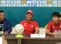 Pre match press conference PSBS Biak vs Semen Padang FC. (dok. istimewa)