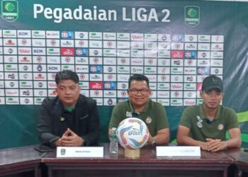 Prematch press conference laga Semen Padang FC vs PSBS Biak. (dok. Radarsumbar)