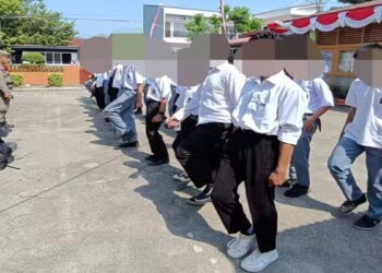 Bolos Sekolah, Puluhan Pelajar di Padang Digelandang Satpol PP