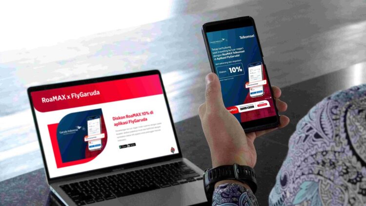 Garuda Indonesia Hadirkan Paket Roaming Telkomsel di FlyGaruda 1 Garuda Indonesia x Telkomsel Connected Aviation Ecosystem. (dok. Telkomsel)