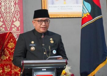 Penjabat Wali Kota (Pj Wako) Padang, Andree Harmadi Algamar. (Foto: Dok. Prokopim)