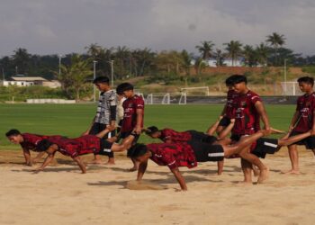 Jelang Kualifikasi Piala Asia U-17, Pemain Timnas Fokus Latihan Fisik