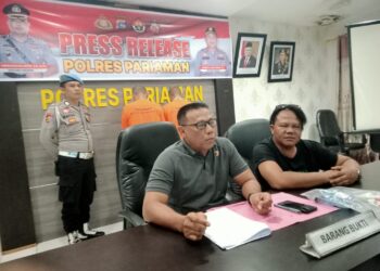 Polres Pariaman Ungkap Peredaran Narkoba Libatkan Pasutri asal Padang
