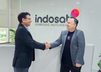 Indosat Ooredoo Hutchison menggandeng Microsoft dengan memaksimalkan penggunaan kecerdasan buatan (AI) di seluruh operasional perusahaan. (Foto: Dok. IOH)