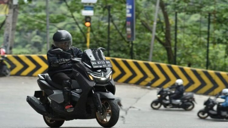 Nmax Turbo jelajahi sembilan daerah di Sumbar dalam Tour Boemi Nusantara 2024. (Foto: Dok. Antara)