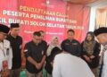 Dua bakal Pasangan Calon Kepala Daerah Mendaftar ke KPU Solok Selatan