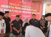 Dua bakal Pasangan Calon Kepala Daerah Mendaftar ke KPU Solok Selatan