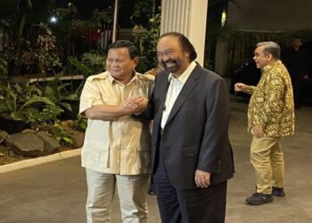 Merapat ke Gerindra, Prabowo Sebut NasDem Sepakat Bekerja Sama Hadapi Tantangan Masa Depan