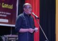 Ketua DPRD Sumbar Supardi buka apresiasi musik gamad. (dok. istimewa)