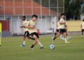 Mathew Baker sudah Bergabung dengan Timnas U-17 di Bali 2 Mathew Baker saat latihan dengan Timnas U-17. (dok. PSSI)