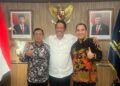 Menkumham pertemukan Hendri CH Bangun dan Zulmansyah Sekedang guna konsolidasi PWI Pusat. (dok. istimewa)