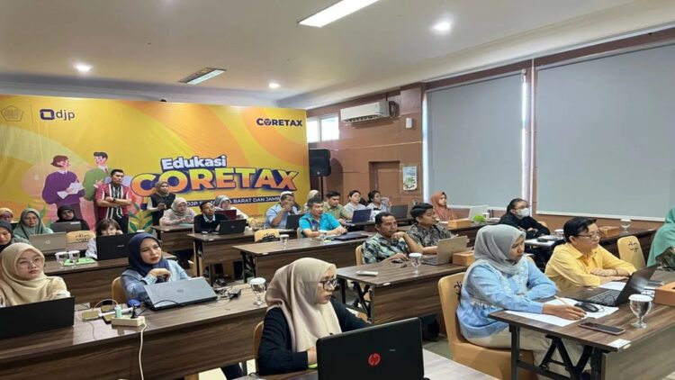 Maksimalkan Penerimaan Pajak, Kanwil DJP Sumbar-Jambi Kenalkan Aplikasi Coretax 1 Kanwil DJP Sumbar-Jambi menyosialisasikan aplikasi Coretax KEpada wajib pajak di Padang, Rabu (14/8/2024). ANTARA/HO-Humas DJP Sumbar Jambi